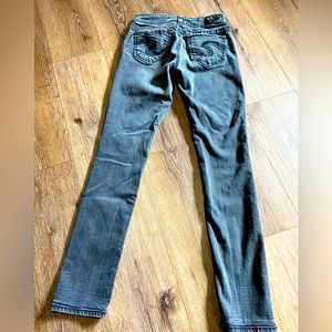 Women’s Silver Suki Mid Skinny 27x31